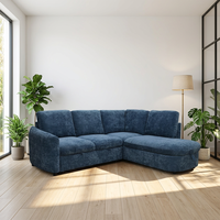 Ensemble de canapés et fauteuils de salon trois places au design européen, modèle Leader OEM