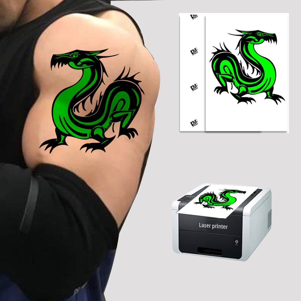 Inkjet tatoo waterproof