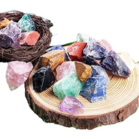Vente en gros de cristaux bruts DIY : Améthyste blanche et jaune, pierre naturelle pour aromathérapie, pierre de diffusion, pierre de jardinage, artisanat métallique