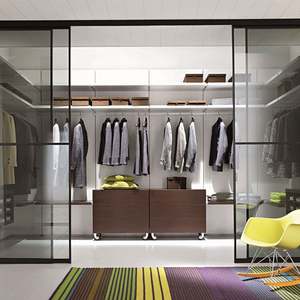 Nouvelle armoire sur mesure de style moderne, armoire professionnelle de conception moderne, armoire encastrée dans le mur - Product Image 1