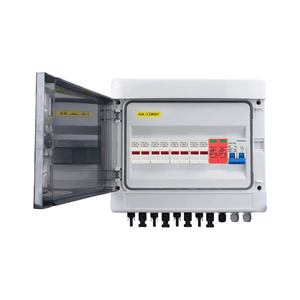 DC 500V 4 Input 1 Output Solar <b>String</b> Combiner Box with 2P Breaker 2P SPD 8x20A Fuse IP65 , Distribution box - Product Image 2