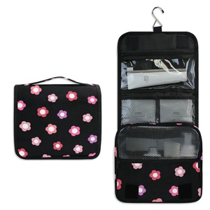 New Arrival Hawaiian Custom Palaka Print Waterproof Foldable Zipper Closure Soft Handle Large Capacity <b>Organizer</b> <b>Cosmetic</b> Bags - Product Image 1