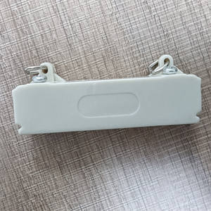 Fábrica de alta resistencia de doble cortina Pistas Montaje en <span class=keywords><strong>pared</strong></span> superior Caja de cortina Accesorios Postes de cortina Pistas Accesorios - Product Image 3