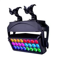 Projecteur mural LED RGBW 4 en 1 haute puissance 24 x 20 W, étanche IP65, pour extérieur, vente en gros d'usine professionnelle