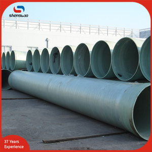 Shengbao đường kính lớn GRP vữa Ống 1200mm sợi thủy tinh FRP ống cho xây dựng - Product Image 2