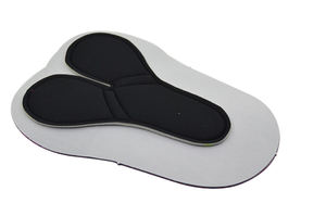 Coussin en mousse pour le cyclisme, coussin perforé anti-choc haute performance, chamois pour shorts de cyclisme pour femmes - Product Image 4