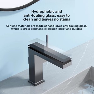 Thiết Kế Hiện Đại Hiển Thị Kỹ Thuật Số Brass Lưu Vực Vòi Nước Thông Minh Nóng Lạnh Hộ Gia Đình Chậu Rửa Sàn Núi Cho Phòng Tắm Nhà Chậu Rửa - Product Image 5