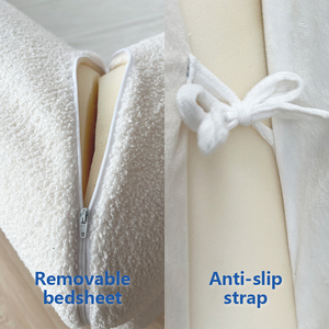 Draps de <span class=keywords><strong>lit</strong></span> en bambou OEM d'usine en gros avec bords rembourrés certifiés OEKO-TEX 400TC, kit quatre pièces pour mariage - Product Image 3