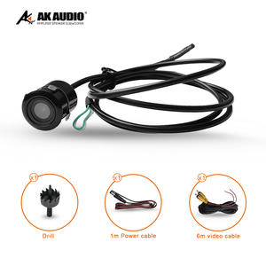 C-H003 กล้องมองหลังรถยนต์แบบหมวกฟางขนาดเล็ก HD พร้อมเรดาร์ถอยหลัง ระบบมองกลางคืน กันน้ำ IP68 กล้อง CCD วัสดุ ABS+โลหะ ใช้ได้กับรถยนต์ทั่วไป - Product Image 4