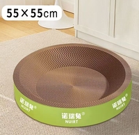 Grattoir et lit pour chat de taille extra-large, durable, résistant à l'usure, à faible perte de fibres