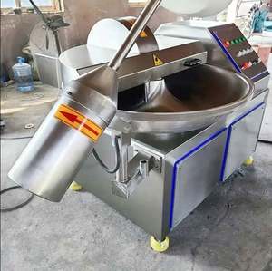 Machine à découper les aliments en acier inoxydable 40L, pour saucisses, poulet, légumes, viande, poisson, viande congelée, avec fonction de découpe sous vide et coupe-bol - Product Image 3