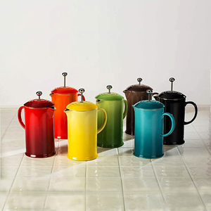 الجملة هدية مخصصة عالية الجودة صانع القهوة ديكور المنزل السيراميك الصحافة الفرنسية - Product Image 5