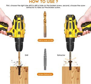 Set estrattore a <span class=keywords><strong>vite</strong></span> con otturatore da 49 pezzi rimuovere una <span class=keywords><strong>vite</strong></span> rotta o un bullone con punta mancina 1 set - Product Image 5