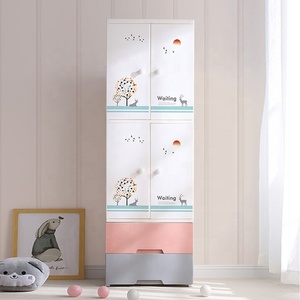 <span class=keywords><strong>ตู้</strong></span>เสื้อผ้าพลาสติกสำหรับเด็กแต่งตัว<span class=keywords><strong>ตู้</strong></span>เก็บของตู้เสื้อผ้าห้องนอนเด็กขนาด165ซม. พร้อมลิ้นชักเก็บของสำหรับบ้าน - Product Image 3