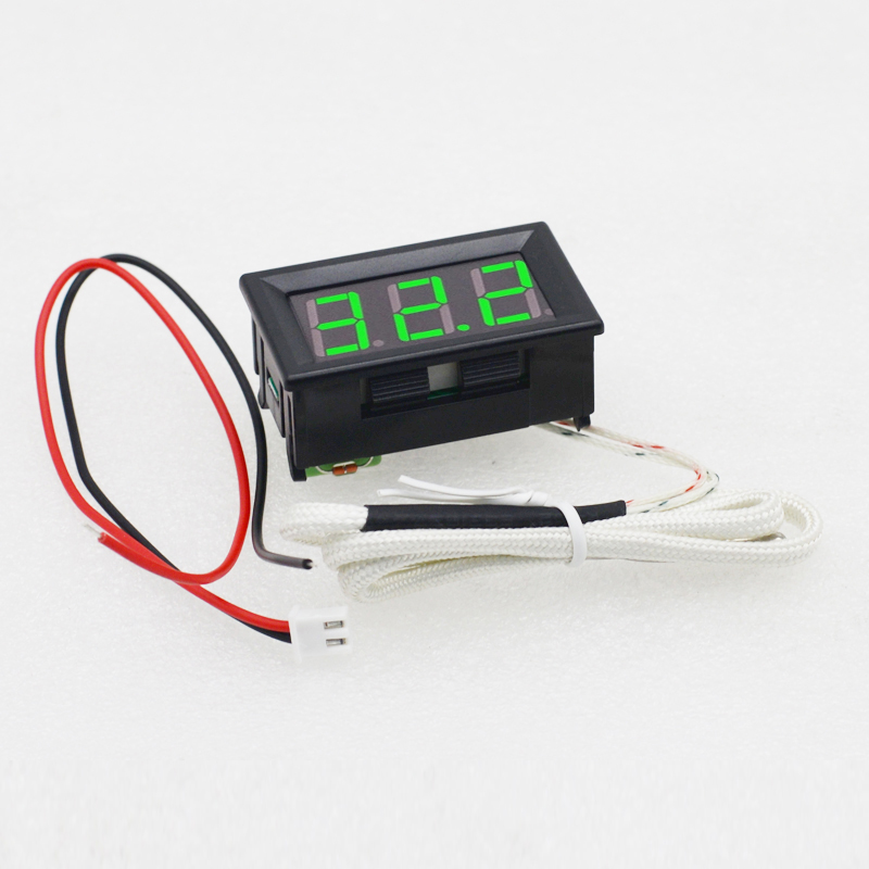 Dc 12v Digital Display High Temperature Thermometer K Type Thermocouple Industrial Digital Thermometer -20-50 Degrees XH-B310(图1)