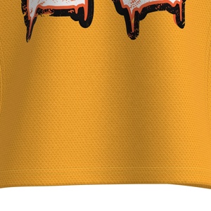 Maglia da Calcio Personalizzata per Uomo, Best-seller Gialla o Blu, Sublimazione, Manica Corta, Collo a V, 100% Poliestere, Traspirante - Product Image 5