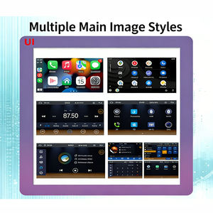 Écran tactile HD 9 10'' Hicar Android IOS CarPlay sans fil BT Lecteur multimédia de voiture GPS Navigation WIFI intégré Caméra arrière Assistant vocal - Product Image 3