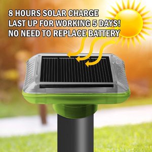 Repelente de Toupeira, Cobra e Rato Solar Ecológico Saijzek em Promoção - Product Image 3