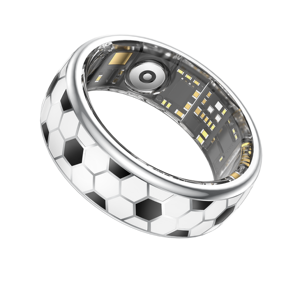 แหวนสมาร์ทวอทช์ World Football SY15 ระดับ IP68 กันน้ำ วัสดุเหล็ก ตรวจวัดสุขภาพ วัดอัตราการเต้นของหัวใจ วัดออกซิเจนในเลือด ตรวจจับการนอนหลับ ควบคุมด้วยท่าทาง - Product Image 1