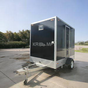 Toilettes publiques mobiles de luxe en gros 2025, remorque de toilettes portables - Product Image 6