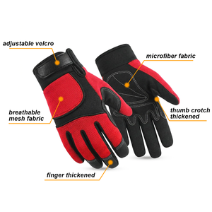 Guanti da Lavoro Universali Essenziali con Palmo Rinforzato e Traspirante per Bambini e Adulti, Protezione per le Mani per Lavori all'Aperto - Product Image 2