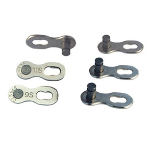 Eslabones de cadena de bicicleta 9s 10s, conectores de cadena metálicos, piezas de reparación para bicicleta de montaña - Product Image 1
