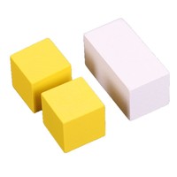 Matériel en bois pour l'enseignement des mathématiques à la maternelle, aide pédagogique Montessori pour l'apprentissage des mathématiques à un seul terme, deux fois