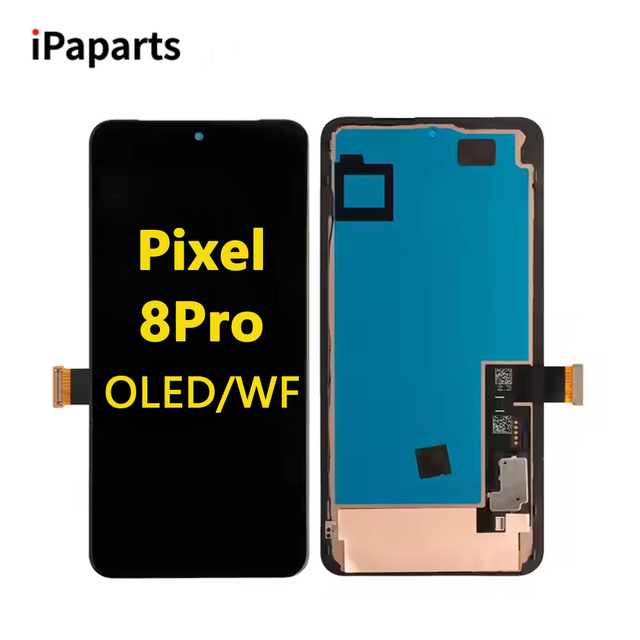 OLED LCD Display Assembly for Google Pixel 8 Pro Touch Screen Digitizer Replacement Part 100% Tested 1 Year Warranty