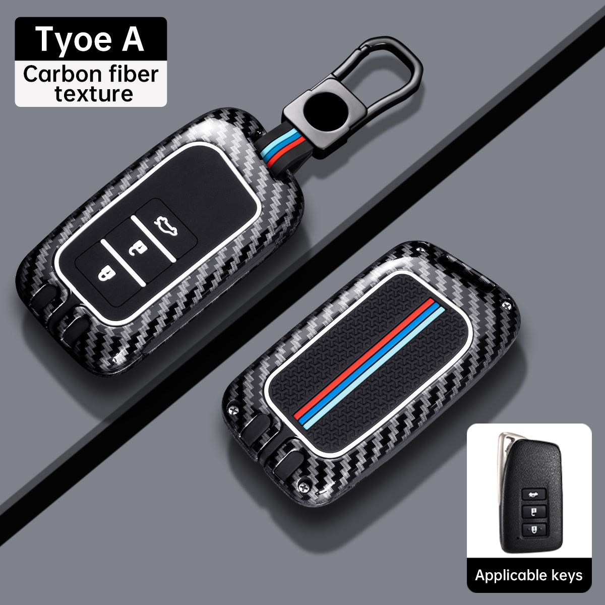 Tipo A - Color de pistola + Hebilla metálica