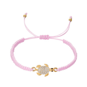 Lc20250502 Bán Buôn Tùy Chỉnh Handmade Phụ Nữ Người Đàn Ông May Mắn Tình Bạn Macrame Dây Dây Dệt Bện Dây Rùa Biển Vòng Đeo Tay Quyến Rũ - Product Image 6