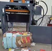 Mini compacteur de presse à balles en carton en plastique hydraulique prix presse à balles pour bouteilles en PET à vendre petit