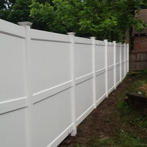 6-Foot açık <span class=keywords><strong>PVC</strong></span> vinil gizlilik Yard çit panelleri 3D modeli UV bitirme spor bahçe güvenlik özellikleri doğa basınç tedavi - Product Image 6