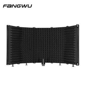 Fangwu — protection en plastique 5 portes, grand <span class=keywords><strong>fond</strong></span> du Microphone, Isolation sonore - Product Image 6