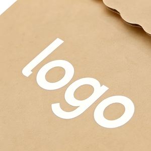 Customizable Kraft Paper Bags with Die-cut Handles for Personalized Designs, Ideal for <b>Packaging</b> Pastries and Handicrafts. - Product Image 4