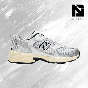 New Balance 530 'white Metallic Silver' Dropshipping Chaussures de course décontractées pour hommes, baskets respirantes - Product Image 2