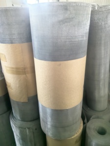 Đồng bằng dệt hợp kim nhôm cửa sổ màn hình sắt dây lưới lỗ vuông Vật liệu mạ kẽm để lọc cắt xử lý uốn cong - Product Image 6