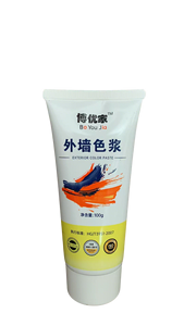 Pâte de couleur pour murs extérieurs, pigment à base d'eau en tube type dentifrice - Product Image 2