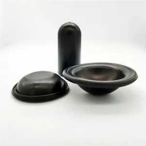 橡胶零件制造定制碗状模制橡胶组件胶囊形状定制橡胶零件