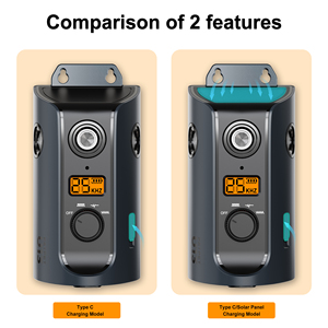 Wiederauf lad bares Solar panel Laden 3 Ultraschall-Frequenz umwandlung smodi Nicht bellen des Steuergerät für Hunde training Kunststoff - Product Image 5