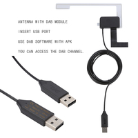 Adaptateur radio numérique DAB pour voiture CT DAB-MOD-01 de haute qualité, antenne multimédia pour voiture Android, récepteur de diffusion numérique multibande