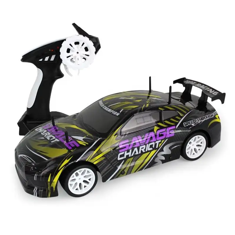 Infant Shining RC Cars Radio Control 2.4G 4CH Race Car Toys for Children 1:10 High Speed Electric Mini Rc Drift Driving Car