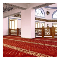 Nouveau design personnalisé de l'usine chinoise Tapis de prière Masjid Tapis mural en nylon fabriqué à la machine pour la source directe de la mosquée turque