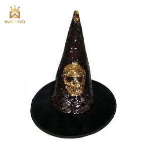 2020 adultos accesorio <span class=keywords><strong>sombrero</strong></span> decoraciones <span class=keywords><strong>de</strong></span> Halloween negro <span class=keywords><strong>de</strong></span> Halloween <span class=keywords><strong>sombrero</strong></span> <span class=keywords><strong>de</strong></span> <span class=keywords><strong>bruja</strong></span> - Product Image 1