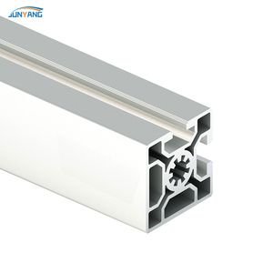 Perfil de aluminio industrial 50x50 personalizado para puerta y <span class=keywords><strong>ventana</strong></span> 5050 línea de montaje perfiles de aluminio de extrusión de corte - Product Image 3