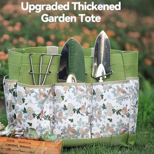 Kit d'outils de jardinage de haute qualité, 9 pièces, robustes, lames en acier inoxydable, ensemble d'outils à main pour le <span class=keywords><strong>jardin</strong></span> avec sac tendance - Product Image 5