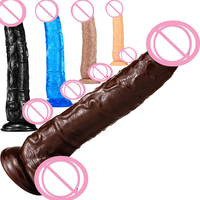 Dildo anal en silicone imperméable de 10,4 pouces, dildo réaliste pour femmes
