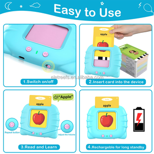 Trẻ mới biết đi 510 Sight từ nói chuyện THẺ FLASH Montessori Đồ chơi giáo dục cho trẻ em 2-6 năm âm thanh phát âm - Product Image 4