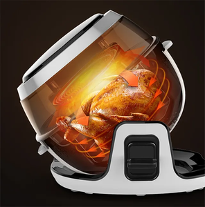 Household 5 in 1 Multi-functional Rolling <strong>Family</strong> <strong>Air</strong> <strong>Fryer</strong> 1200W 45 Degree Tilted See Through Smart <strong>Air</strong> <strong>Fryer</strong> - Product Image 2