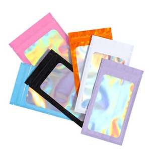 Sacs d'emballage en plastique plissé recyclables imprimés sur mesure, utilisés pour le stockage et l'organisation d'articles - Product Image 6