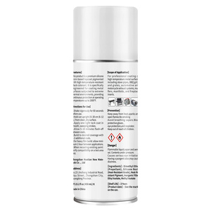 High <strong>Heat</strong> <strong>Resistant</strong> Stove Spray <strong>Paint</strong> 450ml Black Acrylic Based Fast Drying <strong>for</strong> Oven BBQ Grill <strong>Fireplace</strong> Kitchen HUOTIAN - Product Image 3
